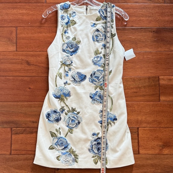 NWT Alice & Olivia Clyde Embellished Sleeveless Dress Size 2 - Picture 10 of 10